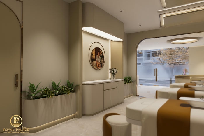 Thiết kế spa Anh Hapy khu vực chăm sóc 6