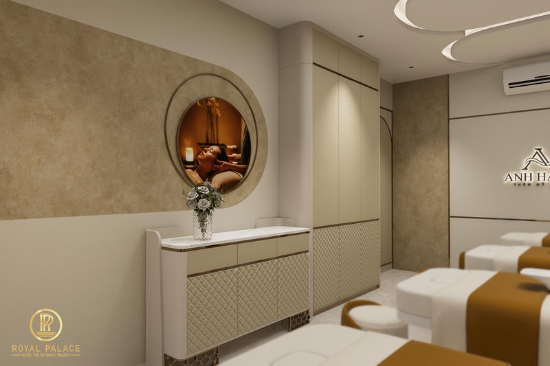 Thiết kế spa Anh Hapy khu vực chăm sóc 7