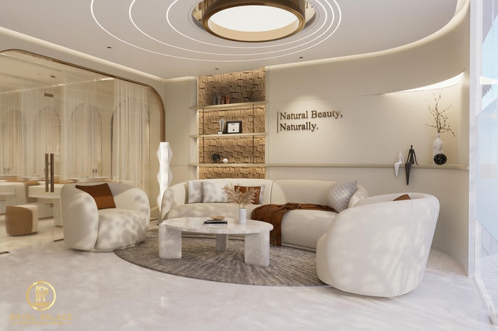 Thiết kế spa Anh Hapy khu vực chờ 2