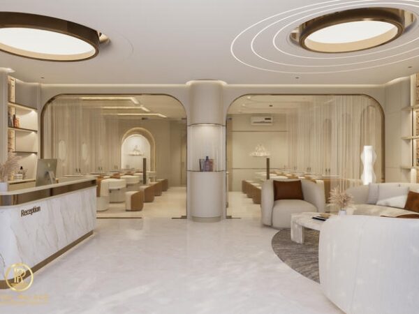 Tổng quan thiết kế spa Anh Hapy cơ sở 2