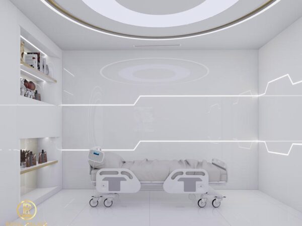 Thiết kế phòng khám Huyền Châu cơ sở 4 khu vực giường khám