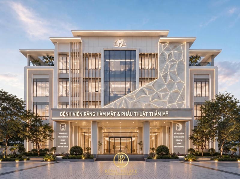 Thiết kế bệnh viện thẩm mỹ tiêu chuẩn, quy định và chi phí thực hiện