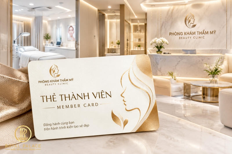 Mẫu thẻ thành viên cho phòng khám