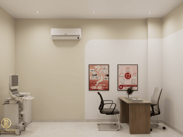 Thiết Kế Phòng Khám Chuyên Khoa Ngoại 212m² Tại Hoàng Hoa Thám, Hà Nội