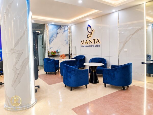 Thi công phòng khám da liễu MANTA 250m² tại Bắc Giang