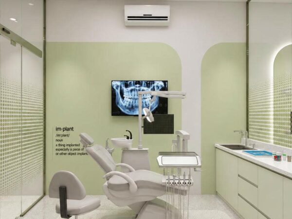 Thiết kế phòng khám nha khoa 90m2 tại Hà Nội