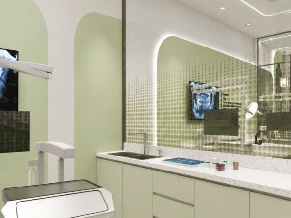 Thiết kế phòng khám nha khoa 90m2 tại Hà Nội