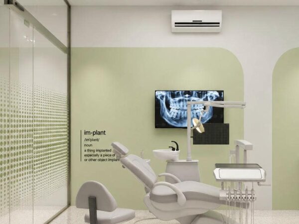 Thiết kế phòng khám nha khoa 90m2 tại Hà Nội